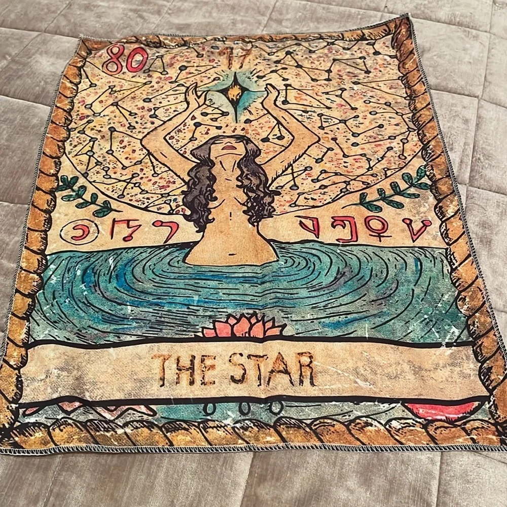 Thin Colorful Wall Hanging 15” x 19” NWOTS